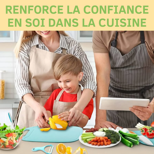 Set de cuisine sans danger pour enfant